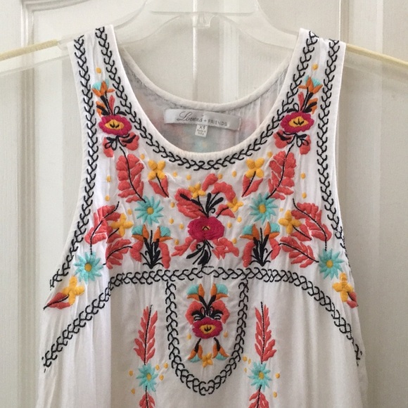 FINAL MARKDOWN LADIES’ Lovers + Friends Boho-style Sundress (XS) - Picture 2 of 13